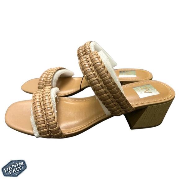 DV by Dolce Vita Womens Santana Camel Brown/Tan Heel Strap Sandal | NEW!! - Picture 7 of 15